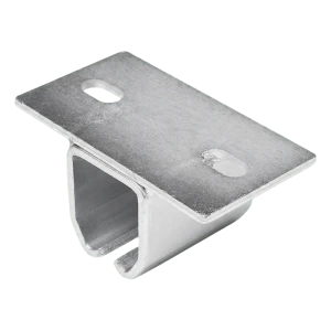 PSG závěs pro kolejnici posuvné brány 50×46 mm – pozinkovaný, 130 mm