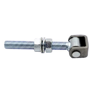 Regulovatelný dlouhý závěs M16 pro křídlové brány – ocelový pozinkovaný (seger)