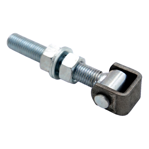 Ocelový nastavitelný závěs M20 pro křídlové brány – pozinkovaný, L150 mm 001-350 (1)