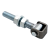 Ocelový nastavitelný závěs M20 pro křídlové brány – pozinkovaný, L150 mm 001-350 (1)