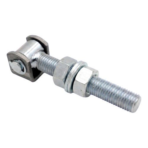 Ocelový nastavitelný závěs M20 pro křídlové brány – pozinkovaný, L150 mm 001-350 (2)