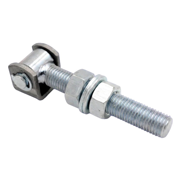 Ocelový nastavitelný závěs M20 pro křídlové brány – pozinkovaný, L150 mm 001-350 (2)