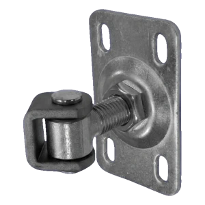 Nastavitelný brankový závěs M20 ocelový se základnou 120×75 mm