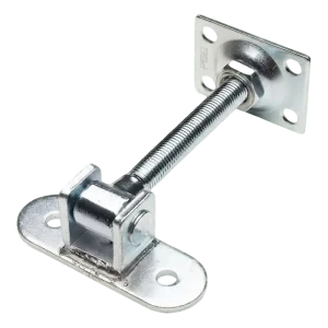 PSG regulovatelný záves na bránu M16 se štítkem 115×40 mm a držákem 75×55×3 mm