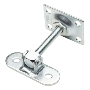 PSG regulovatelný závěs na bránu M12 se dvěma montážními destičkami pozinkovaný