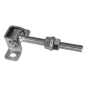 PSG regulovatelný plotový závěs M16 ohnutý L-130 ocelový