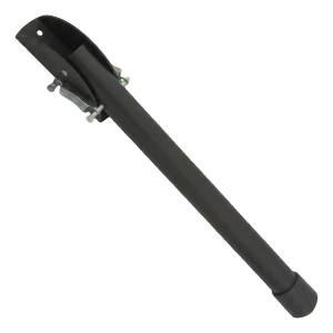 Nožka blokující dveře ocelová černá 320 mm – pružinová podpora pro dveře a vrata