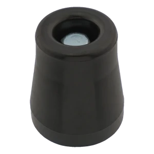 Zarážka dveří gumová přišroubovací černá ø49 mm – velká