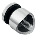 Bodový úchyt pro sklo 6-12mm fi 30/13/M8x40 AISI304 systém 42,4 satén 000-521 (2)