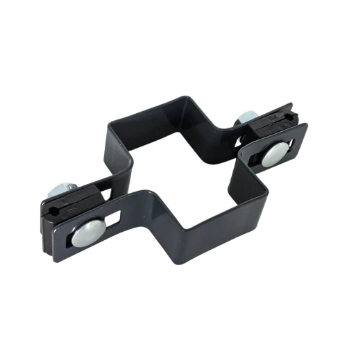 Obejmka pro plotové panely střední 60x40 antracit grafitová GPV-700-01 (1)