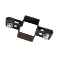 Střední objímka pro plotové panely 40x60 mm hnědá GPV-700-05 (2)