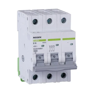 Jistič nadproudový 6 kA, char. B, 16 A, 3-pólový