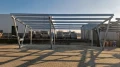 Přístřešek pro auto Fotovoltaická bouda VICA pro 3 vozidla Carport 2+1 moduly GPV-105-09 (6)