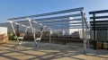 Přístřešek pro auto Fotovoltaická bouda VICA pro 3 vozidla Carport 2+1 moduly GPV-105-09 (7)