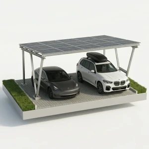Přístřešek pro auto Fotovoltaická bouda VICA pro 2 vozidla SOLO Carport