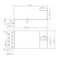 Háček pro trapézový plech široký 300mm - nerezová ocel PV-08-27 (2)