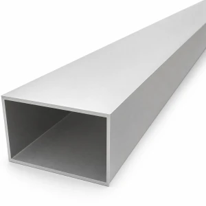 Hliníková obdélníková trubka 50×80×2 mm – uzavřený profil EN AW-6060, L=2000 mm