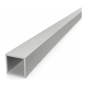 Hliníková čtvercová trubka 30×30×2 mm – uzavřený profil D=2000 mm EN AW-6060