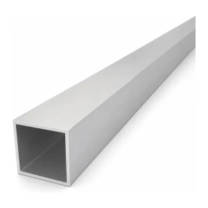 Hliníková čtvercová trubka 40×40×2 mm – uzavřený profil L=2000 mm EN AW-6060