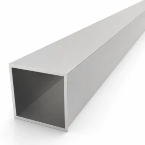 Hliníková čtvercová trubka 60×60×3 mm – uzavřený profil L=2000 mm EN AW-6060