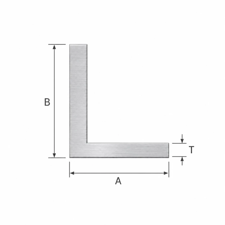 Hliníkový úhelník nerovnoramenný 80×40×2 mm – profil L, délka 2000 mm 001-712 (2)