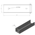 Nosník spojka držák na sokl 200x50 pozink GPV-700-34 (3)