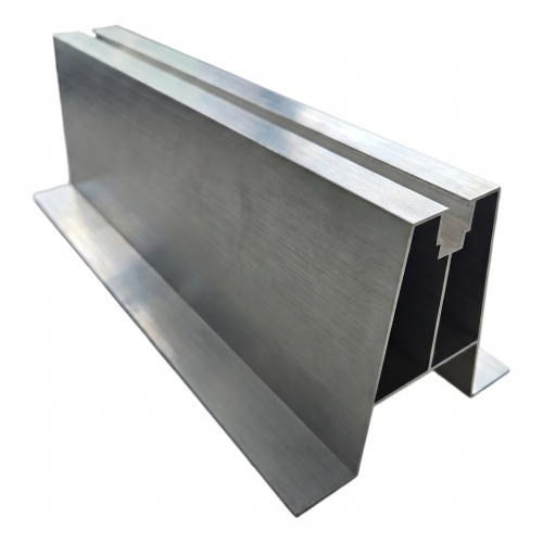 Trapézový hliníkový můstek H100 L330 s těsněním EPDM 2 mm pro montáž FV panelů 001-778 (1)