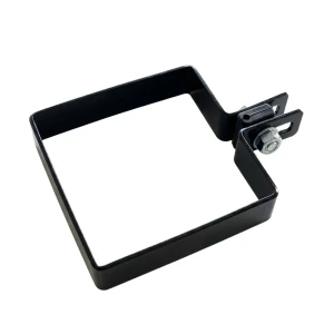 Koncová objímka pro plotové panely 100x100 mm černá