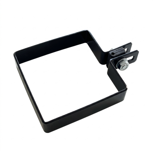 Koncová objímka pro plotové panely 100x100 mm černá 000-782 (1)