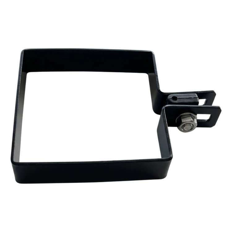 Koncová objímka pro plotové panely 100x100 mm černá 000-782 (3)
