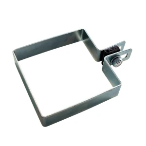 Koncová objímka pro plotové panely 100x100 mm pozinkovaná