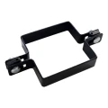 Mezilehlá objímka pro plotové panely 100x100 mm černá 000-778 (1)