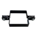 Mezilehlá objímka pro plotové panely 100x100 mm černá 000-778 (2)