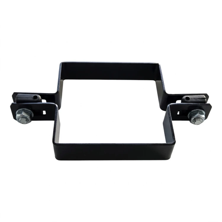 Mezilehlá objímka pro plotové panely 100x100 mm černá 000-778 (2)