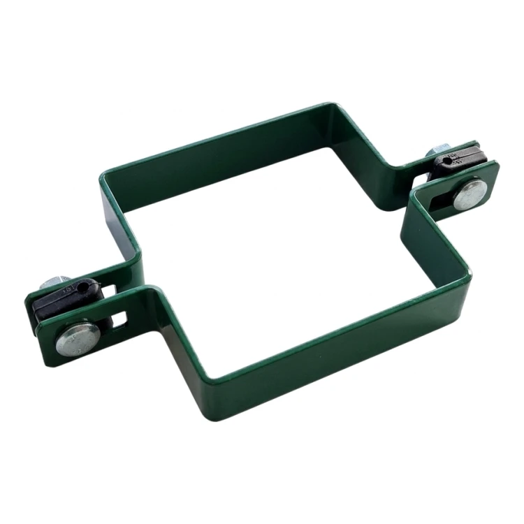 Průchodová svorka pro plotové panely 100x100 mm zelená 000-779 (1)