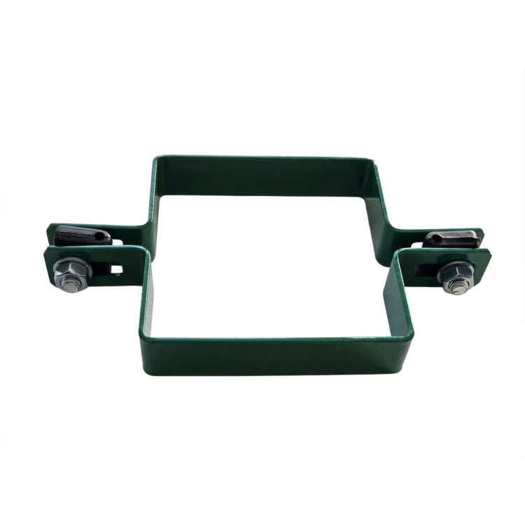 Průchodová svorka pro plotové panely 100x100 mm zelená 000-779 (3)