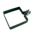 Koncová objímka pro plotové panely 100x100 mm zelená 000-783 (1)