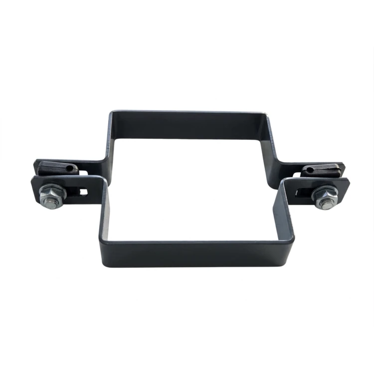 Střední objímka pro plotové panely 100x100 mm grafitová 000-780 (2)