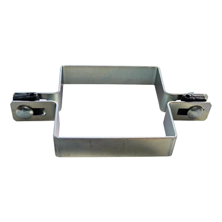 Přechodová objímka na plotové panely 100x100 mm pozinkovaná 000-777 (2)