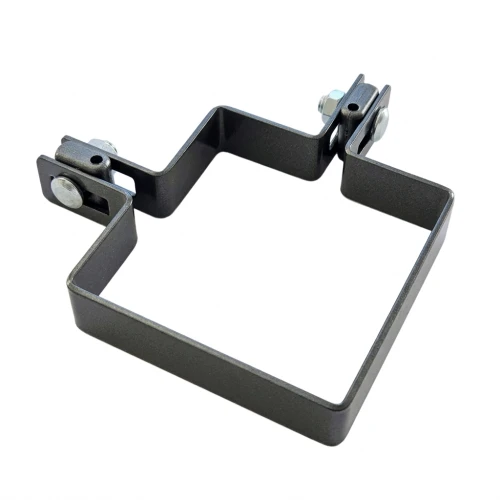 Rohová svorka pro plotové panely 100x100 mm grafit 000-776 (1)