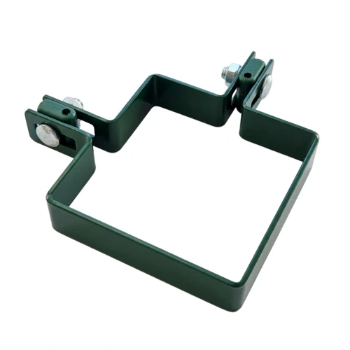 Rohová svorka pro plotové panely 100x100 mm zelená 000-775 (1)