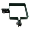 Rohová svorka pro plotové panely 100x100 mm zelená 000-775 (2)