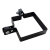 Rohová objímka pro plotové panely 100x100 mm černá 000-774 (2)