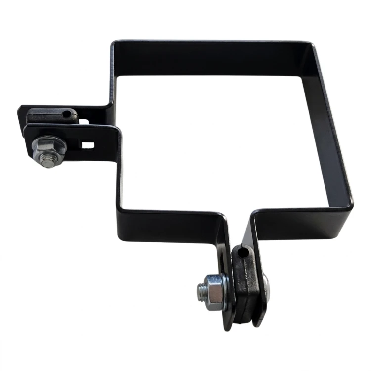 Rohová objímka pro plotové panely 100x100 mm černá 000-774 (3)