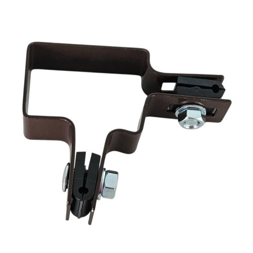 Rohová svorka pro plotové panely 60x40 bronz GPV-700-10 (2)