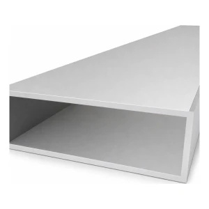 Hliníková obdélníková trubka 50×150×4 mm – uzavřený profil EN AW-6060, L=2000 mm