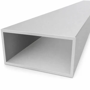 Hliníková obdélníková trubka 60×120×4 mm – uzavřený profil L=2000 mm