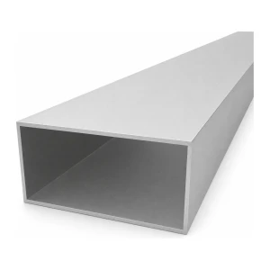 Hliníková obdélníková trubka 50×100×2 mm – uzavřený profil EN AW-6060 L=2000 mm