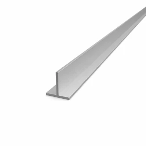 Hliníkový T-profil 25×25×2 mm – profil T EN AW-6060, L=2000 mm