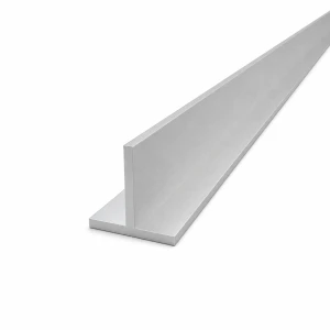 Hliníkový T-profil 40×40×4 mm průřez T EN AW-6060, délka 2000 mm